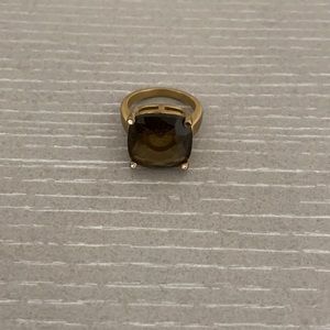 Banana Republic brown taupe gold ring